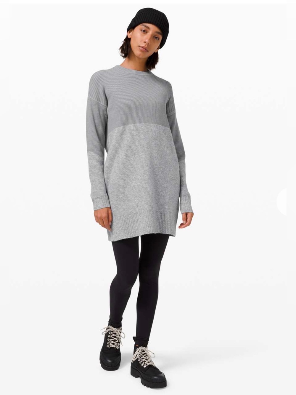 Lululemon Restful Intention Sweater
Color: Rhino Grey / Heathered Rhino Grey